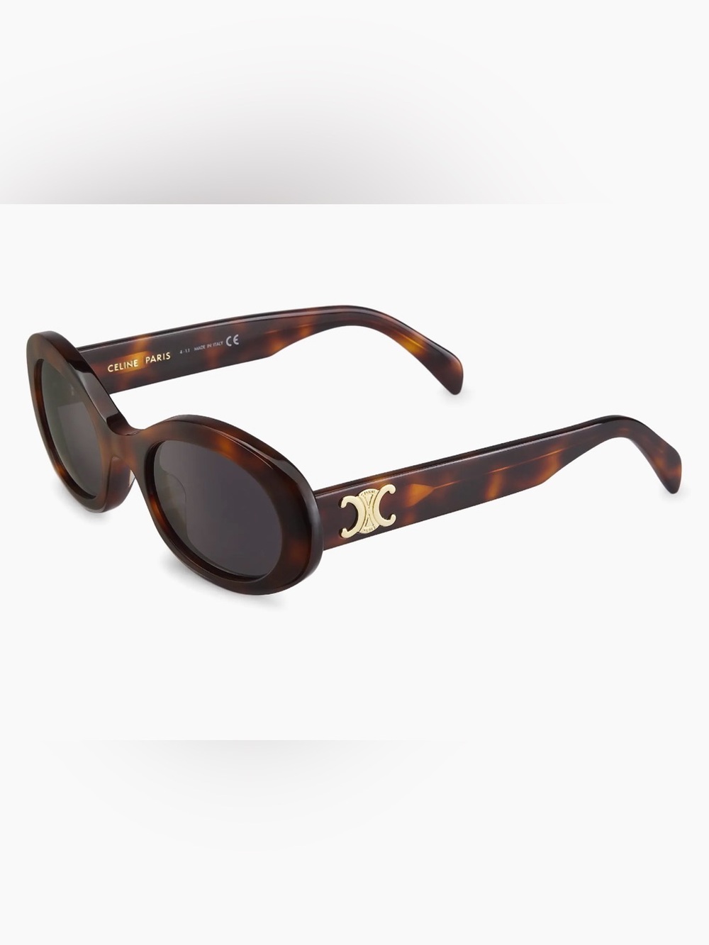 Celine Triomphe 52MM Oval Sunglasses